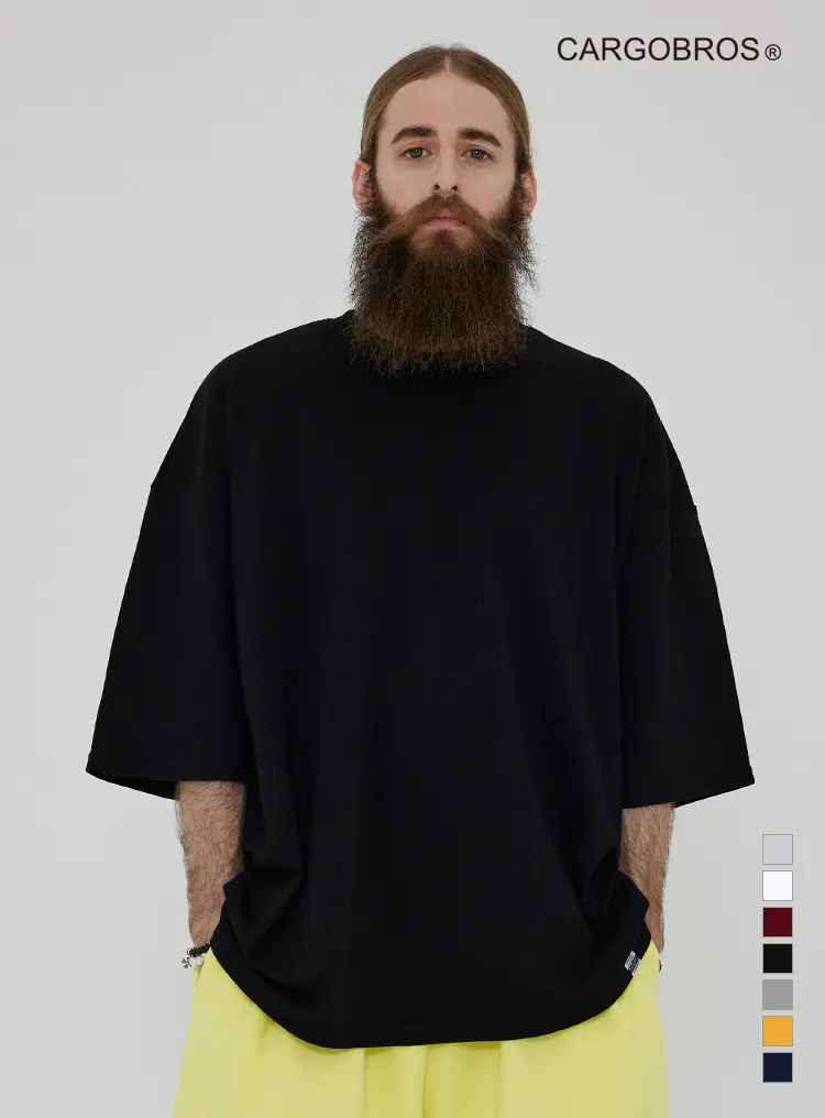 CB OVER BOX SHORT SLEEVE (BLACK)
