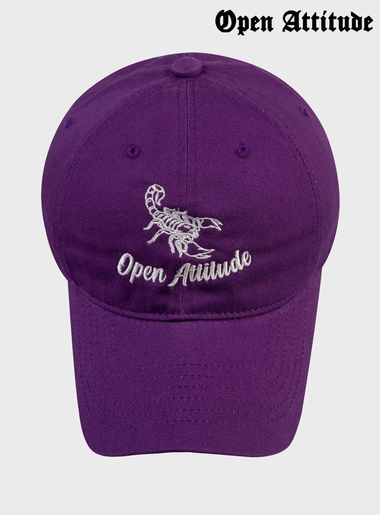 SCORPION BALL CAP-PURPLE(스콜피온 볼캡-퍼플)