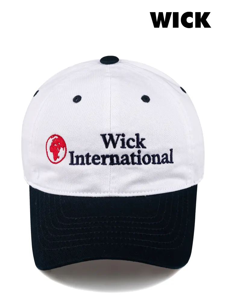 WICK INTERNATIONAL CAP-화이트네이비