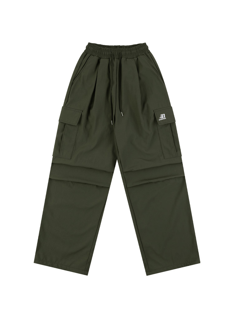 【BENSHERMAN】SHIRRING PARASUIT CARGO WIDE PANTS BOCOPT812F 