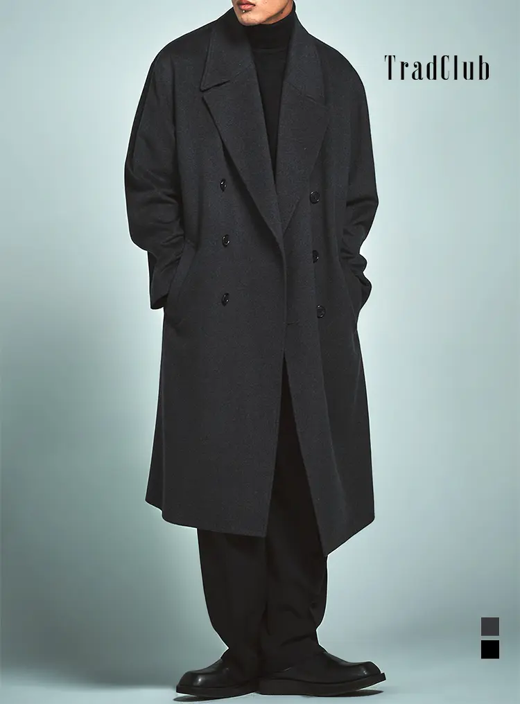 빅벤 울 캐시미어 오버 더블코트