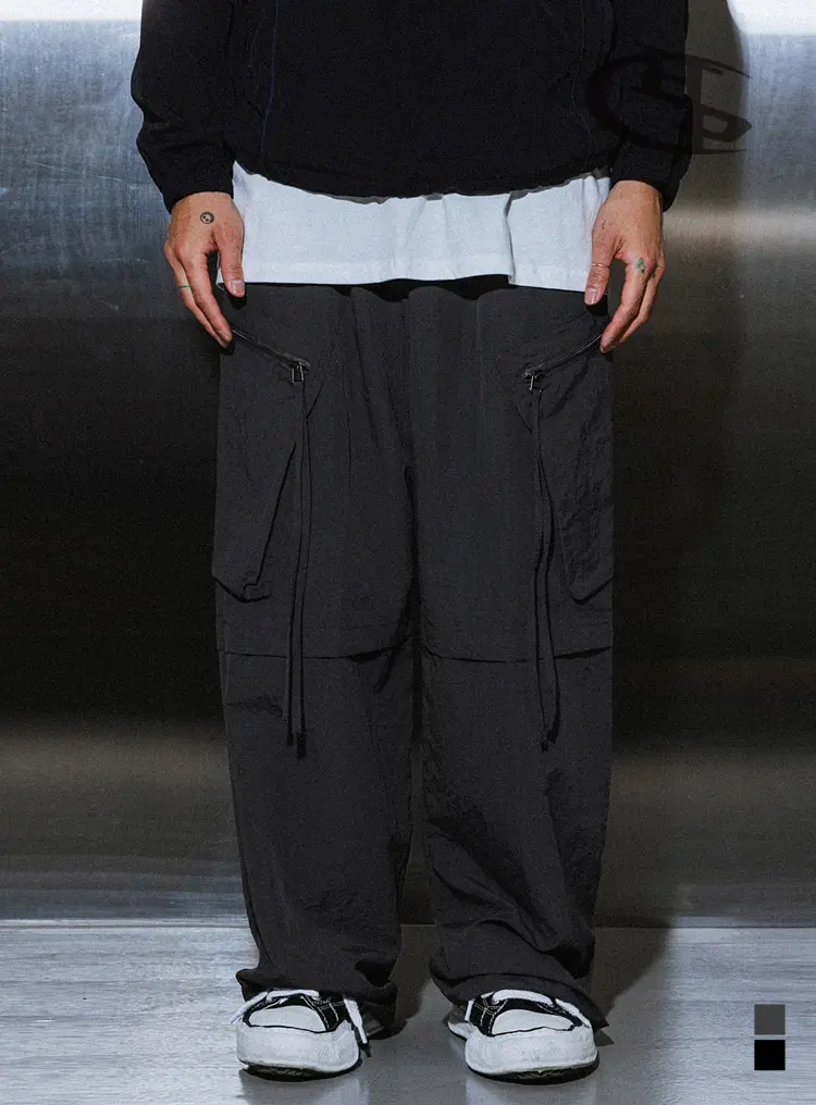 BC String Cargo Pants 챠콜 상품페이지 연결