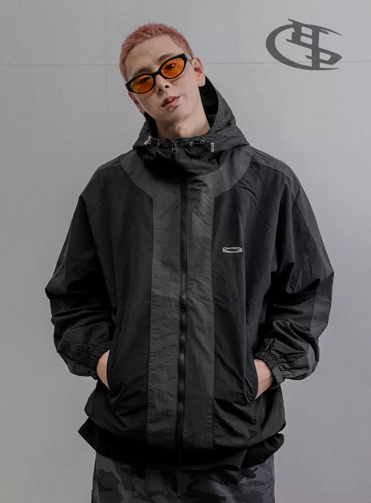 BC Match Windbreaker 블랙