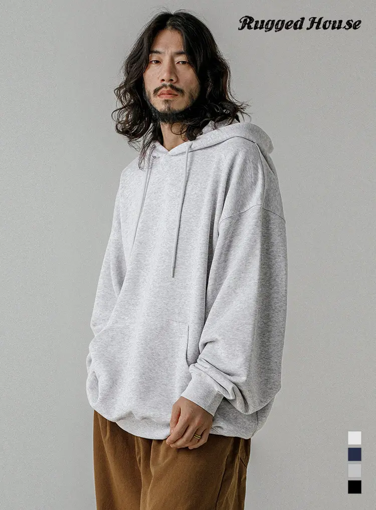 헤비웨이트 EverFit Hoodie 백메란지