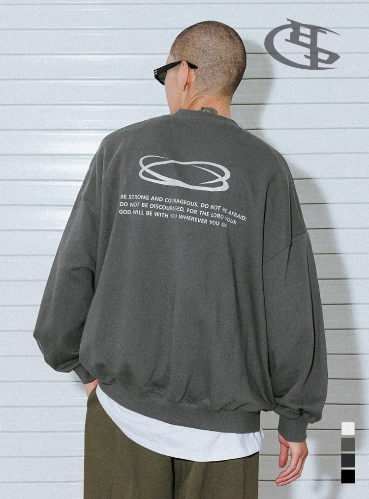 BC Tornado Sweatshirt 챠콜 상품페이지 연결