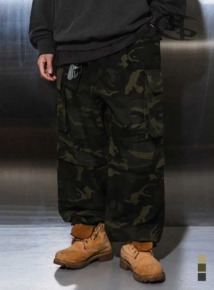 BC Camo Incision Pants 카키 상품페이지 연결