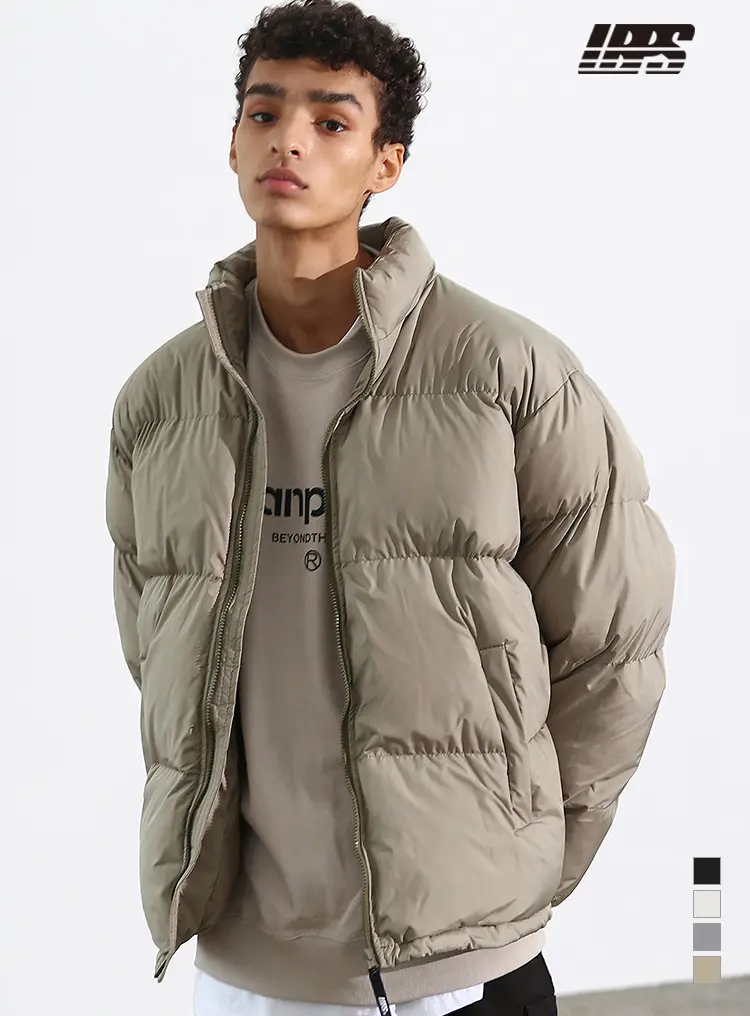 엠피 웰론 푸퍼 숏패딩 카키