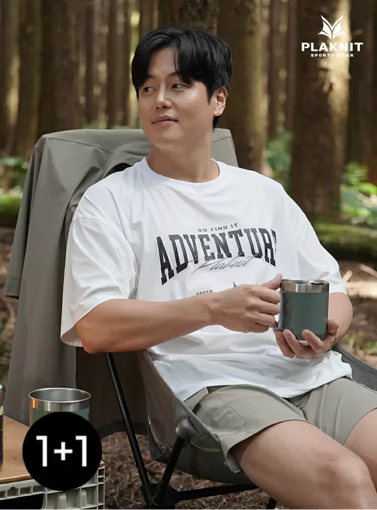 [1+1] [채코제에디션] 초냉감 트래블러티셔츠