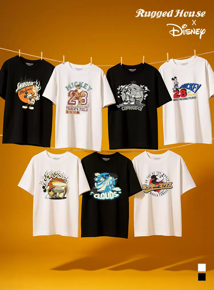 러기드하우스 X 디즈니 Vintage Summer Mickey Pack