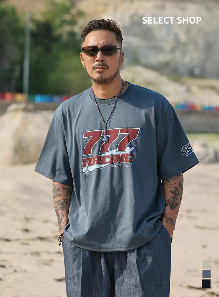 피그먼트 777 반팔티 3컬러