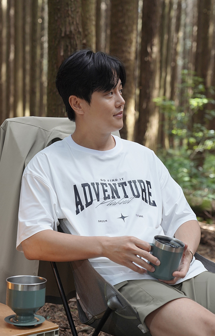 [1+1] [채코제에디션] 초냉감 트래블러티셔츠