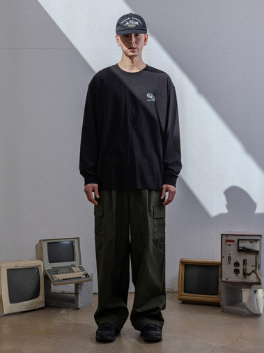 [1+1] BC 나일론 스트링 카고 팬츠