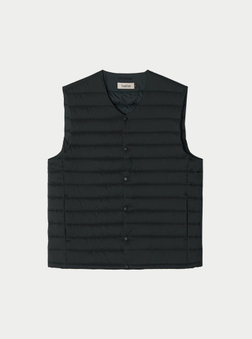 Basic Dual-Neck Lightweight Padding Vest