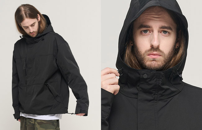 오버핏 레이싱 LS 져지 AM1204 BK