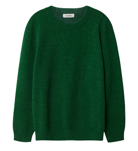 Basic Overfit Round Knit