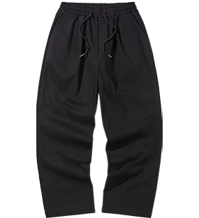 Cotton Span Relax Banding Pants