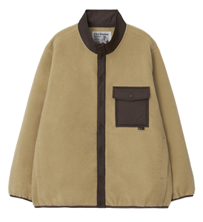 City Walker Wool Blend Fleece Jacket