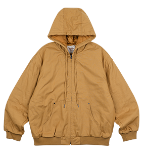 Walkers Cotton Oxford Hooded Zip-Up Jacket