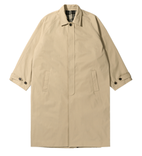 Overfit Minimal Mac Coat