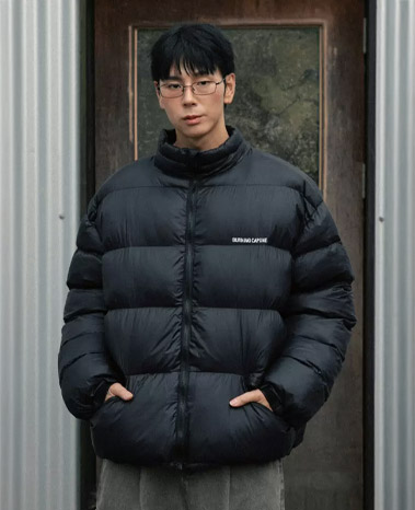 BC Utility Puffer Padded Jumper (BLACK)