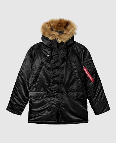 N-3B Parka BLACK