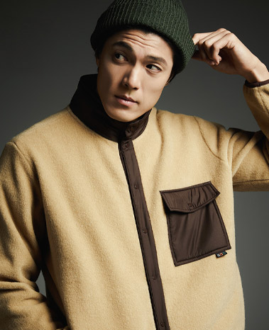 City Walker Woolblend Fleece Jacket