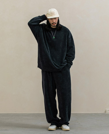 Pullover Corduroy Napping Set-up 3 Colors