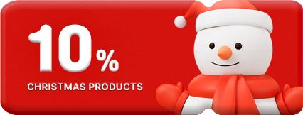 크리스마스 10% 쿠폰 - 눈사람