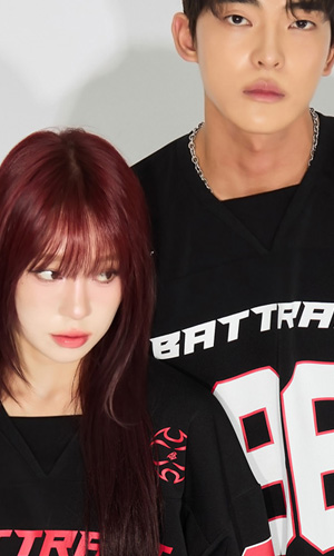 심볼 애슬레틱 럭비져지_블랙(레드)