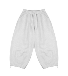 양기모 셋업 벌룬팬츠 2컬러