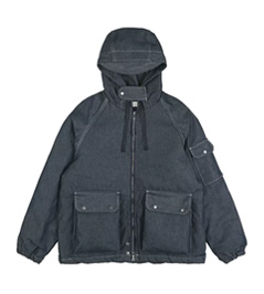 머프후드 생지 야상 2컬러