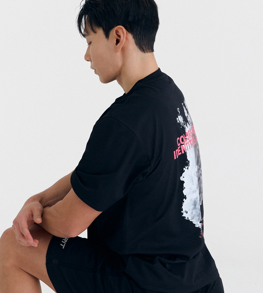 러닝 퀵드라이 LS 블랙