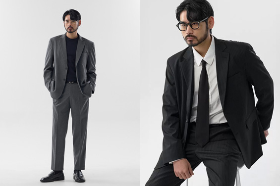 댓글 이벤트 상품-모던 스트라이프 블레이저 셋업