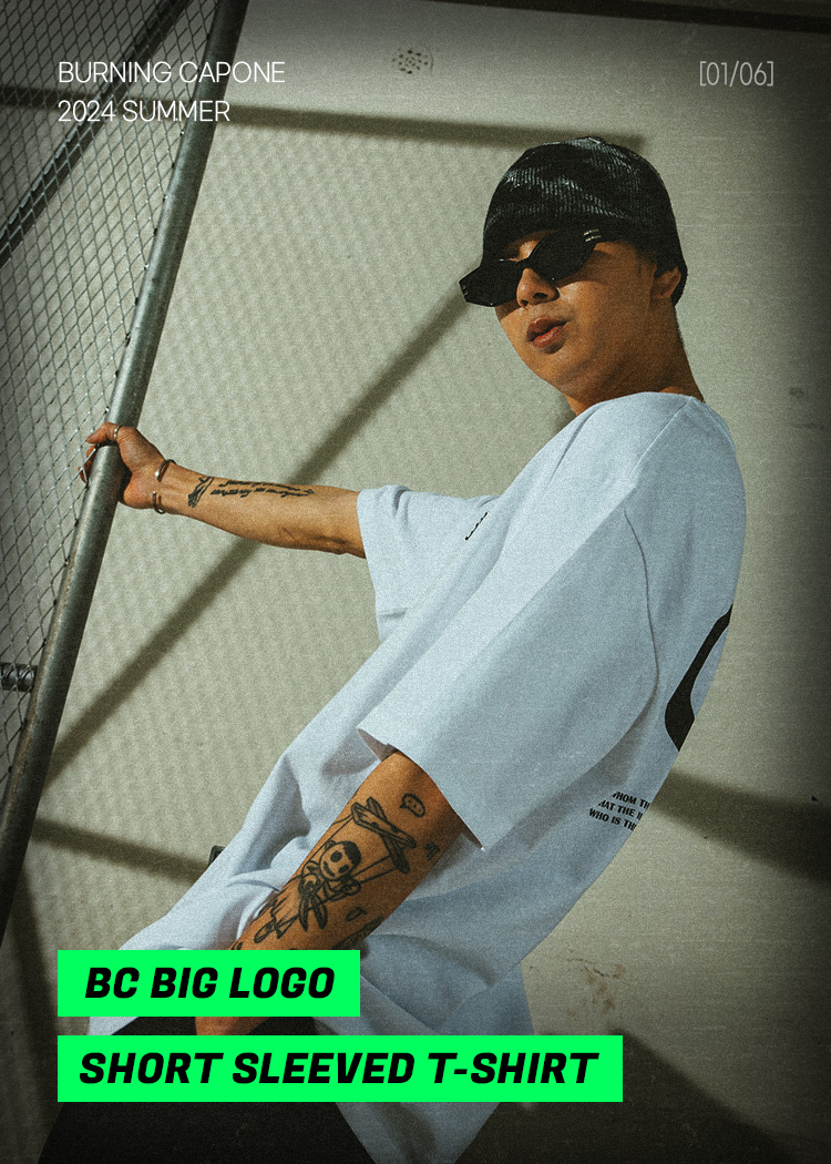 BC Big Logo Short sleeved T-shirt 블랙