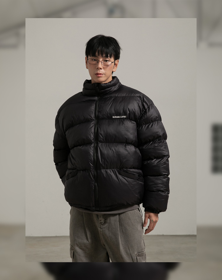 BC 유틸리티 푸퍼 패딩점퍼 (BLACK)
