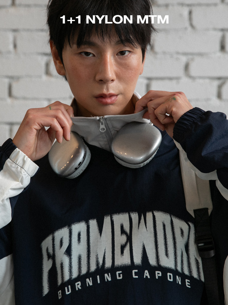 [1+1] BC 나일론 프레임 워크 맨투맨