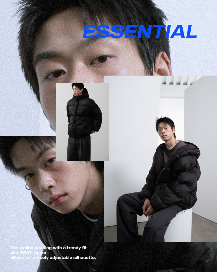 에센셜 웰론 패딩