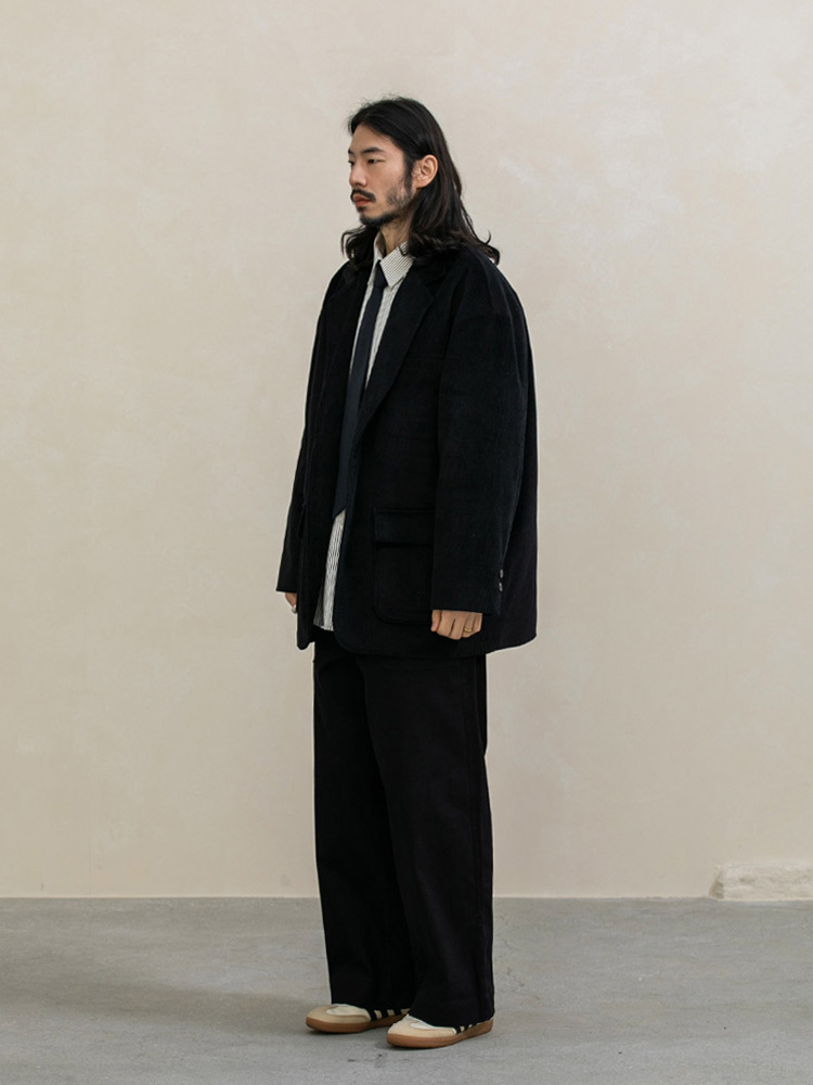 메이플 코듀로이 퀼팅 패딩 자켓 3컬러