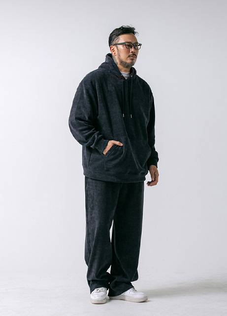 풀오버 코듀로이 기모 셋업 2컬러