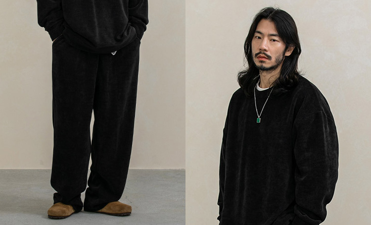 풀오버 코듀로이 기모 셋업 2컬러